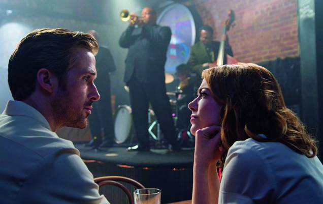 Ryan Gosling e Emma Stone num bar de jazz: combinação perfeita de imagens e músicas