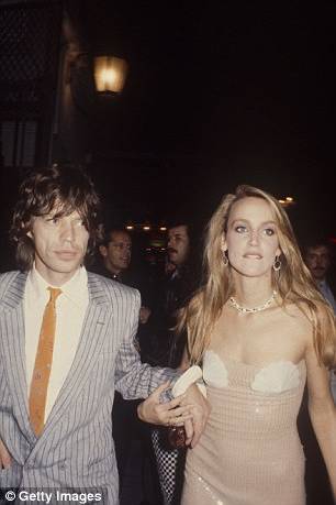 Mick Jagger e Jerry Hall: casamento de quase dez anos acabou após gravidez de Gimenez