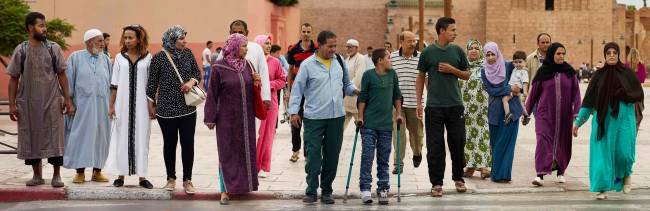 Fotografia tirada em Marrakech, no Marrocos