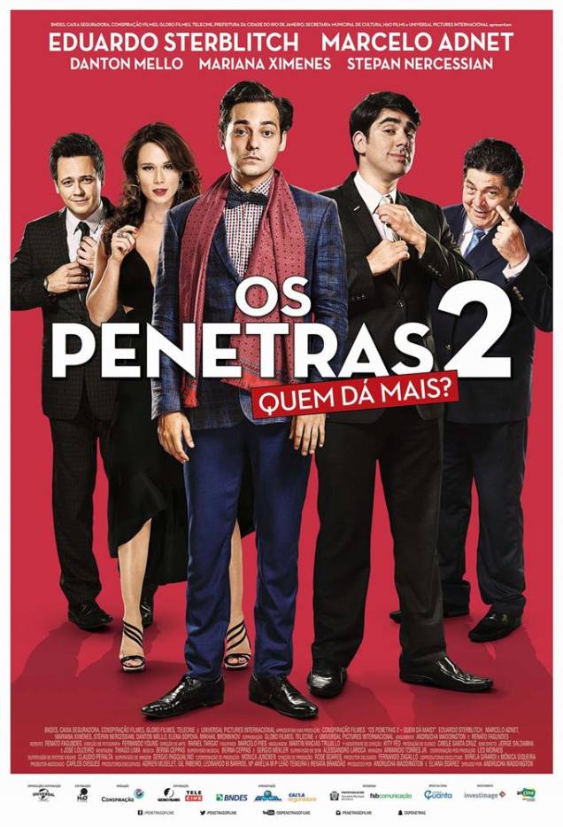 Pôster do filme 'Os Penetras 2 - Quem Dá Mais?' Pôster do filme 'Os Penetras 2 - Quem Dá Mais?'
