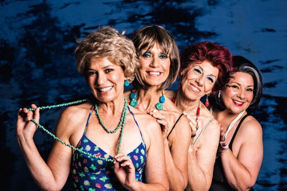 Lucélia Machiavelli, Selma Luchesi, Suia Legaspe e Valéria Lauand protagonizam a comédia dramática "Tempo de Viver"