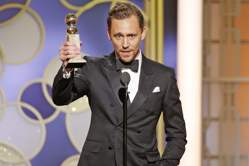 Tom Hiddleston também ganhou prêmio: melhor ator de minissérie por The Night Manager 