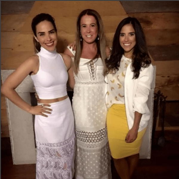 Wanessa, Zilu e Camilla Camargo juntas na virada do ano