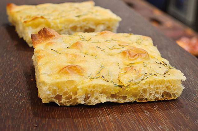 Focaccia branca