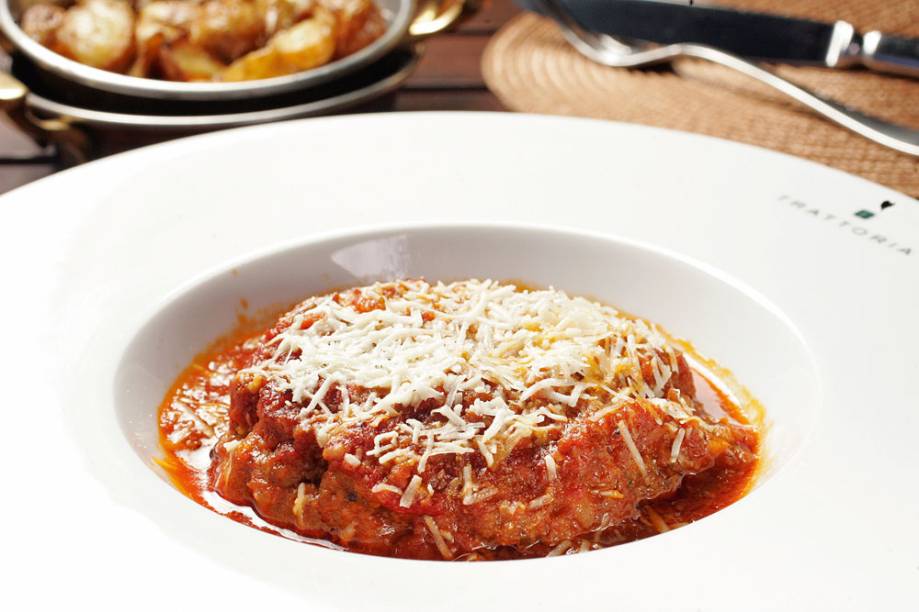 A versão da Trattoria: feita no forno