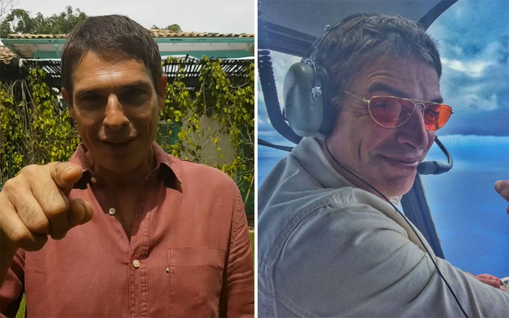 Olivier Anquier publica foto das filhas no centro de São Paulo