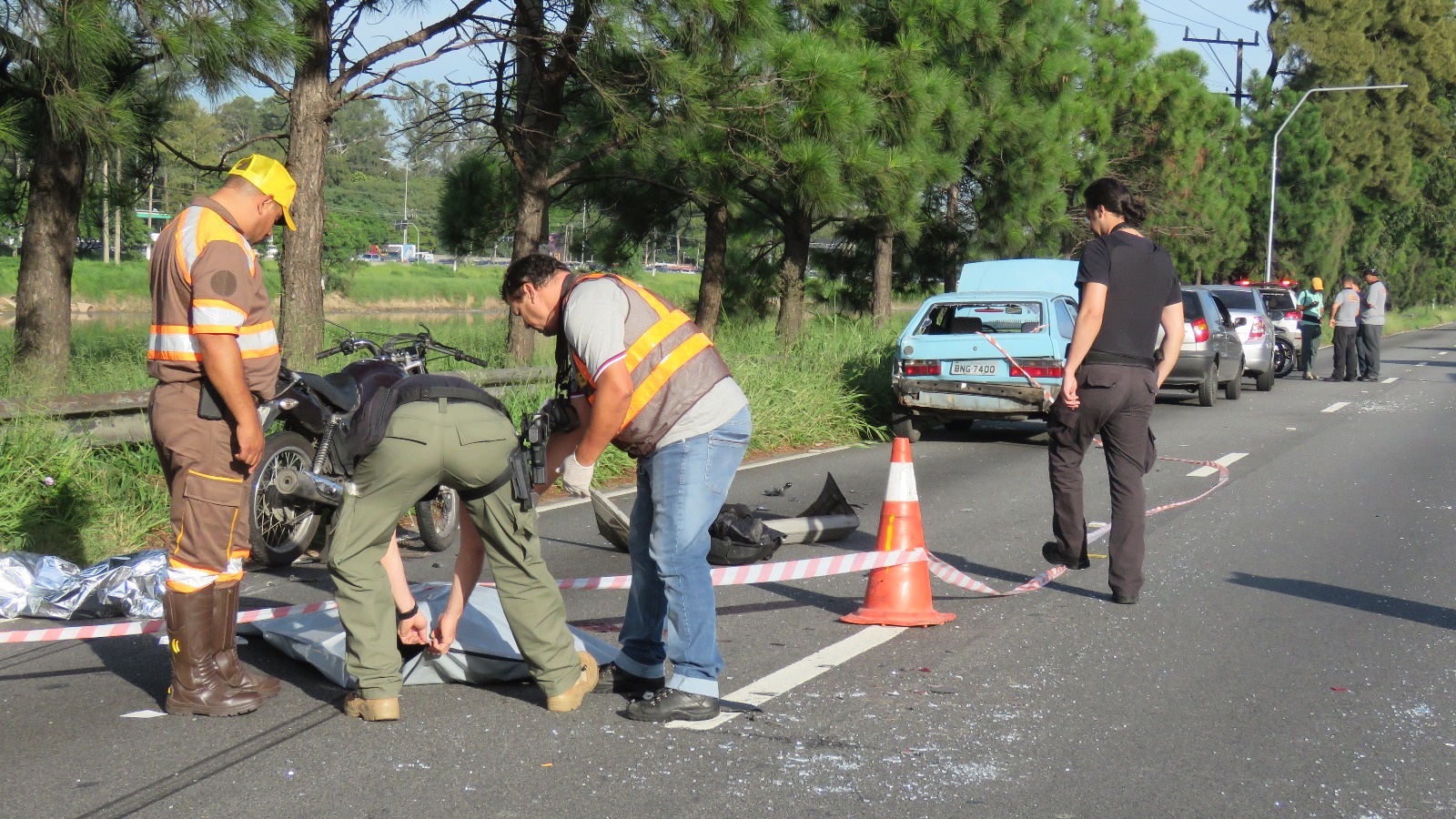 Motociclista Morre Em Acidente Na Marginal Pinheiros Veja S O Paulo