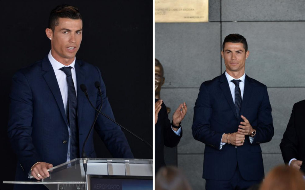 Estátua de Cristiano Ronaldo vira piada nas redes sociais