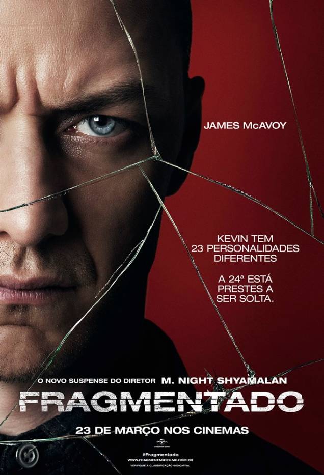 Pôster do filme 'Fragmentado' Pôster do filme 'Fragmentado'
