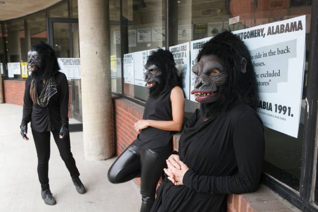 Guerrilla Girls – Andrew Hindraker Guerrilla Girls at Abrons – 2015