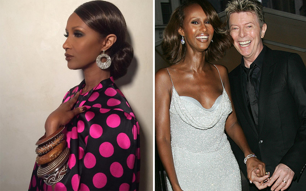 Mulher de David Bowie, Iman publica foto da filha adolescente