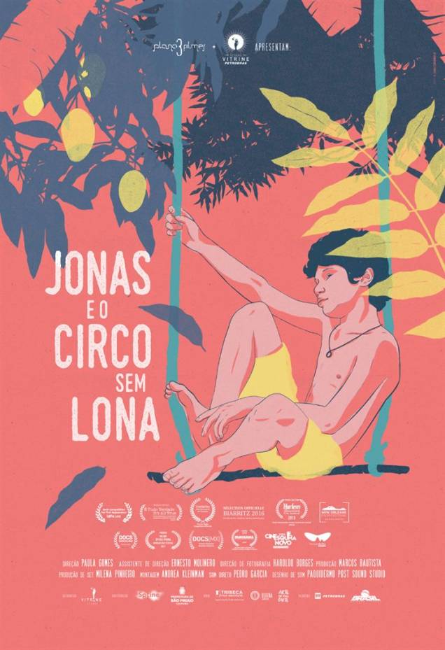 Pôster do filme 'Jonas e o Circo Sem Lona'