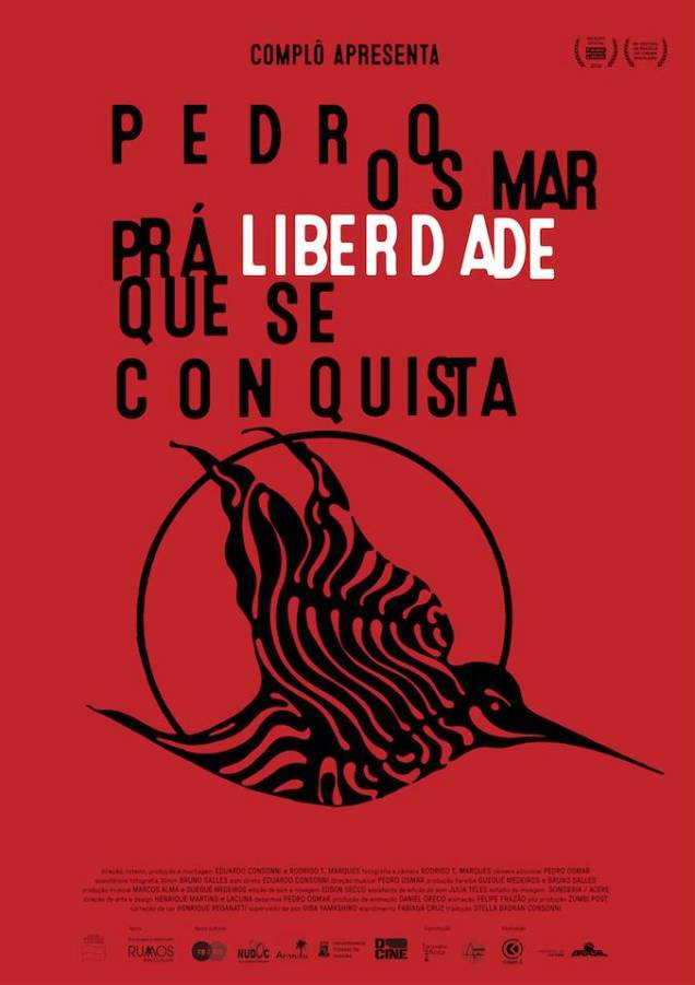 Pôster do documentário 'Pedro Osmar - Prá Liberdade Que Se Conquista'