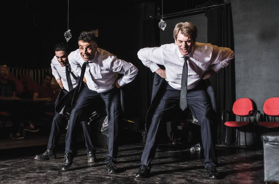 Kiko Pissolato, Anderson Di
Rizzi e Herbert Richers Jr. estão
na comédia dramática sobre
o mundo masculino