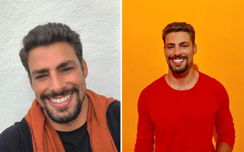 Cauã Reymond revela novo visual e é comparado a Dom Pedro