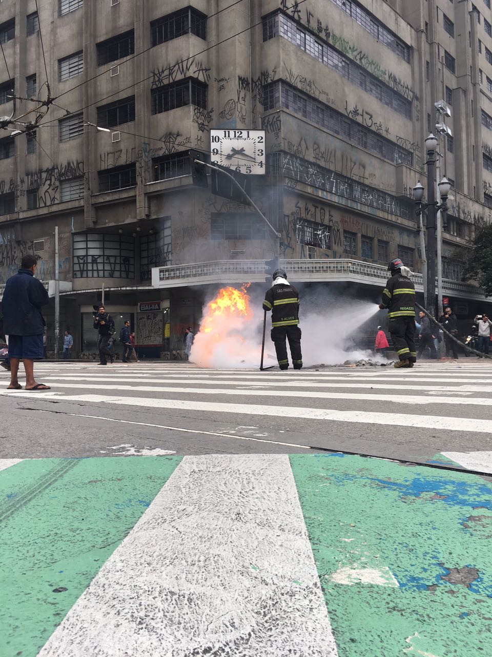 Greve geral Teatro Municipal