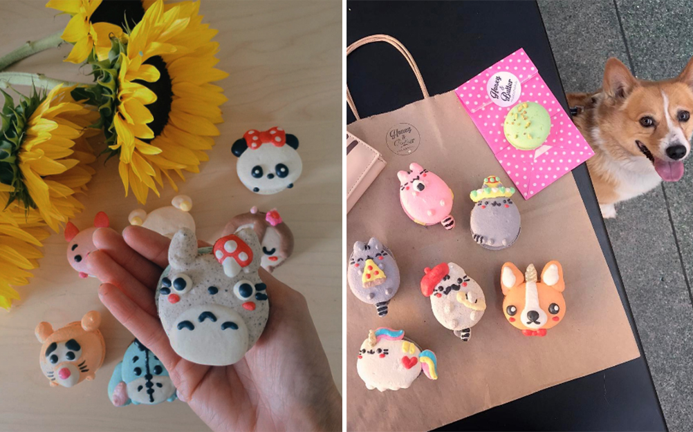 Em Los Angeles, doceria prepara macarons temáticos irresistíveis