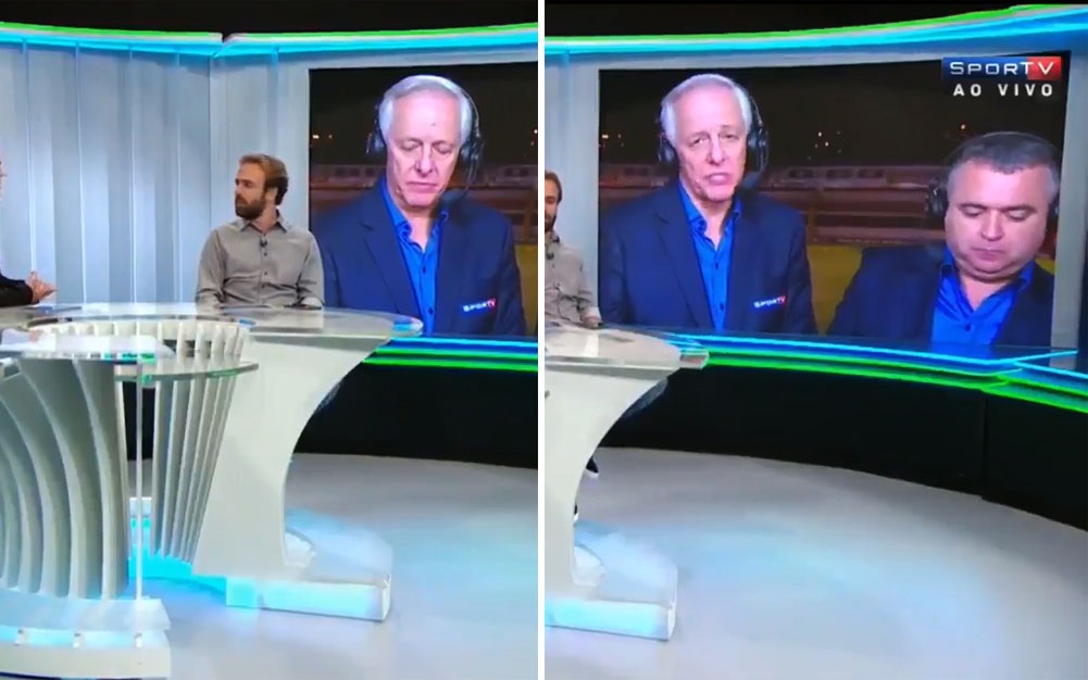 Milton Leite provoca saia justa ao falar palavrão no SporTV