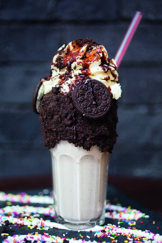 milk-shake de Oreo milk-shake de Oreo