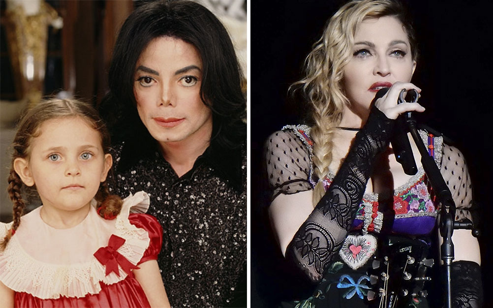 Semelhança entre Madonna e Paris Jackson impressiona fãs