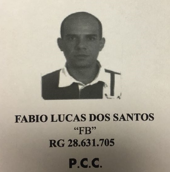 Fabio Lucas dos Santos, o "FB": apontado como o número 1 do tráfico na área foi preso neste domingo (21)