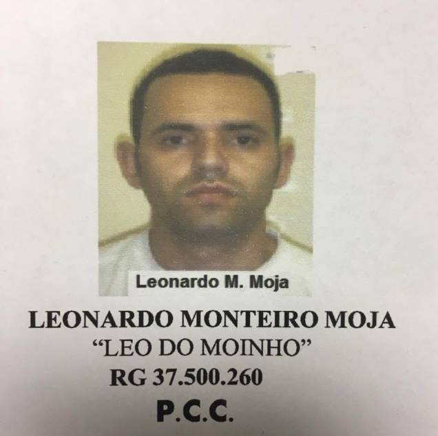 Leonardo Monteiro Moja, vulgo "Leo do Moinho", considerado o número 2 do PCC na Cracolândia