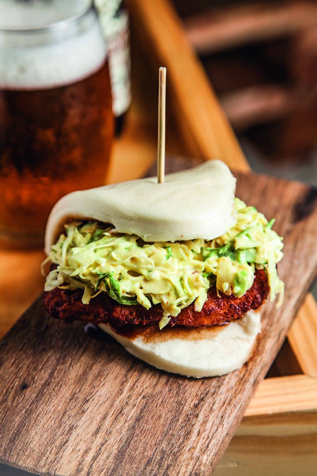 Pão no vapor de origem oriental vira hit em bares na capital