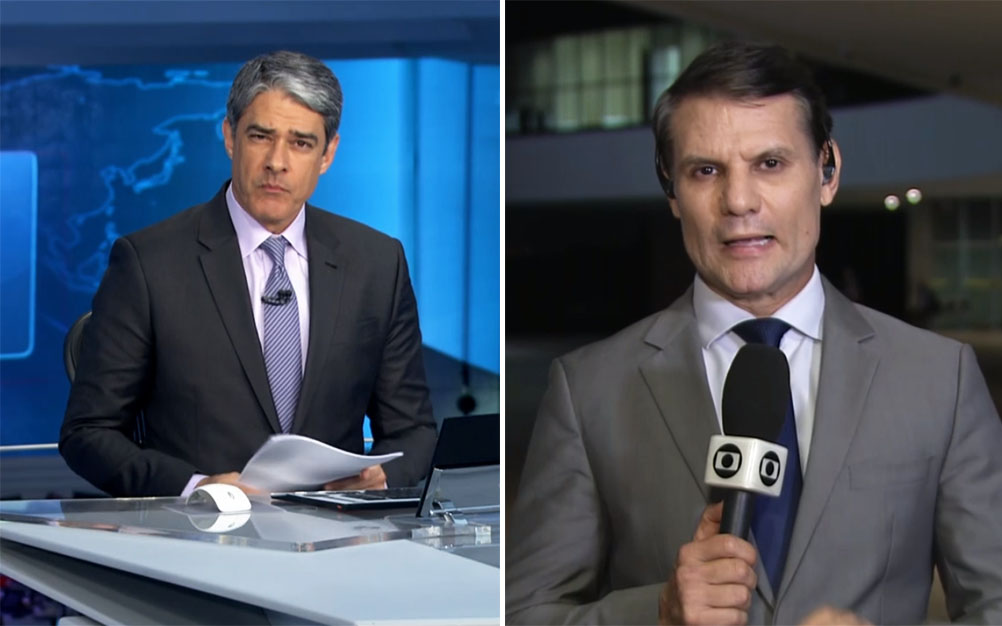 Espectadores notam “gafe” de jornalista no “Jornal Nacional”