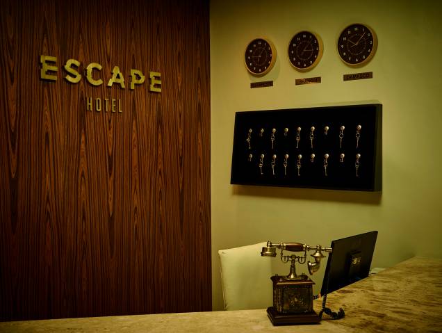 Escape Hotel: recepção