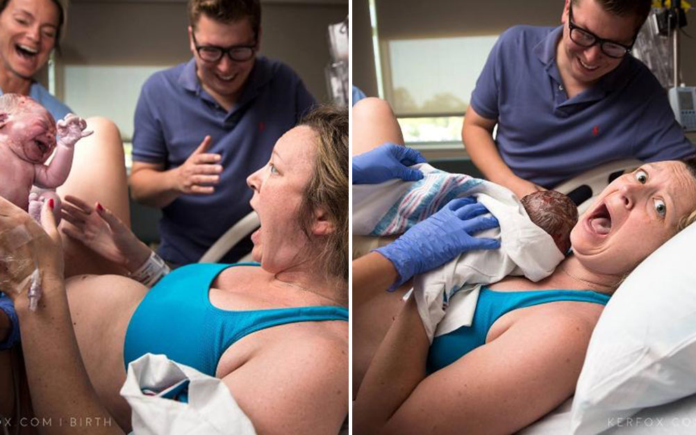 Mulher dá à luz primeiro menino da família em mais de 50 anos