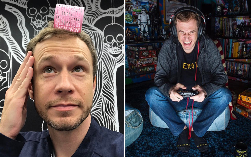 Tiago Leifert surpreende ao publicar foto com “sósia” famoso