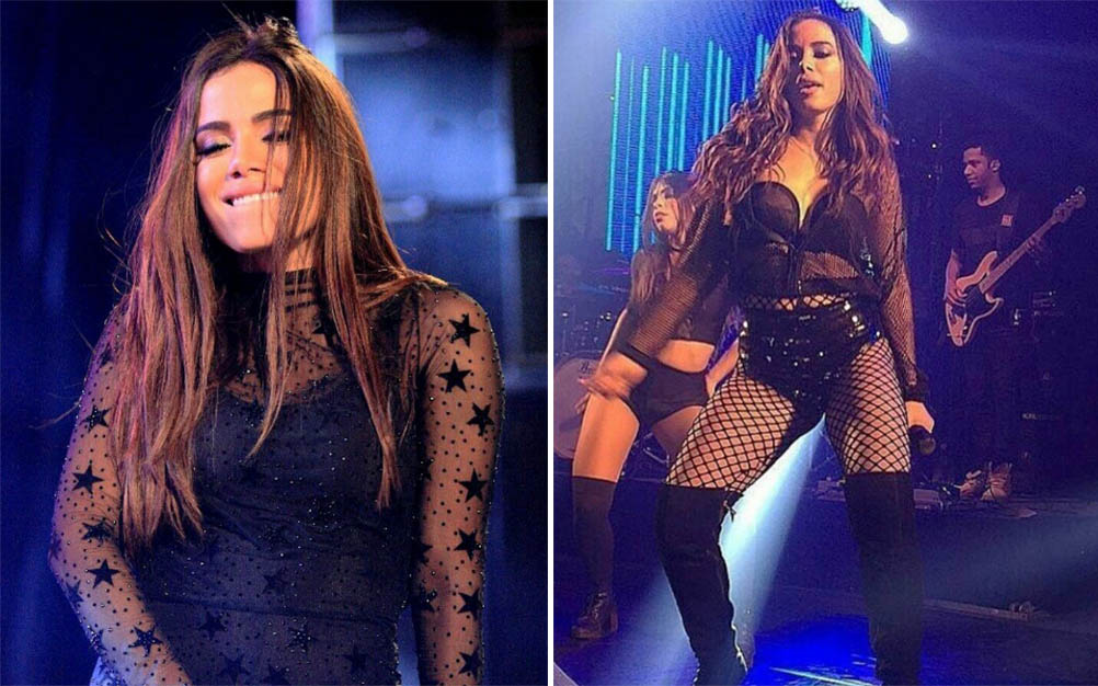 Anitta mostra bastidores de videoclipe e gravação chama atenção