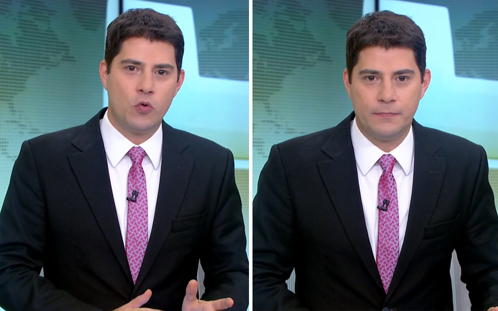 Evaristo Costa reaparece na web após despedida do “Jornal Hoje”