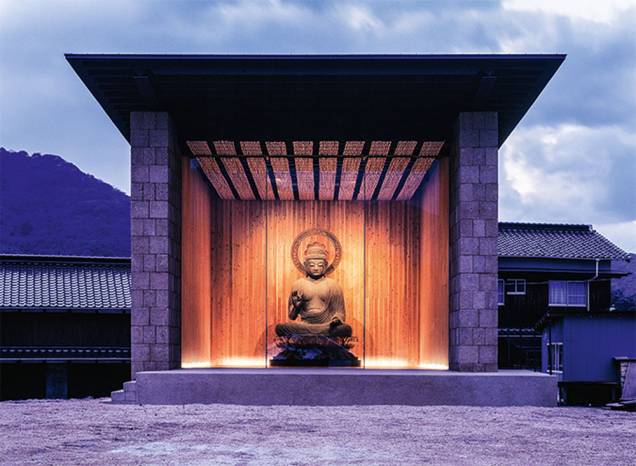 Kengo Kuma: estátua de Buda, na província de Yamaguchi