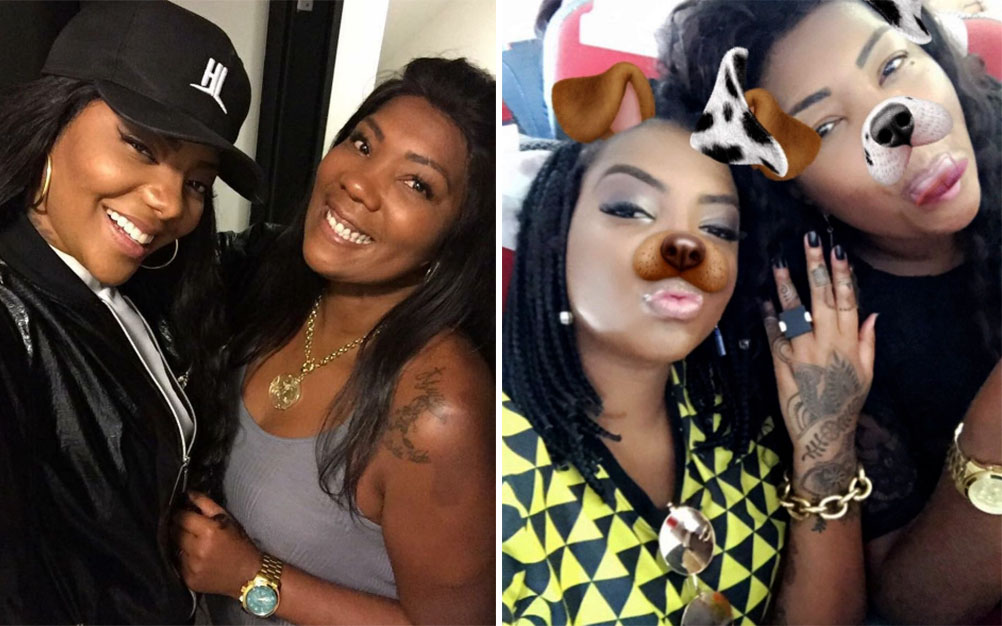 Mãe de Ludmilla tira satisfação com funcionária de cabeleireiro