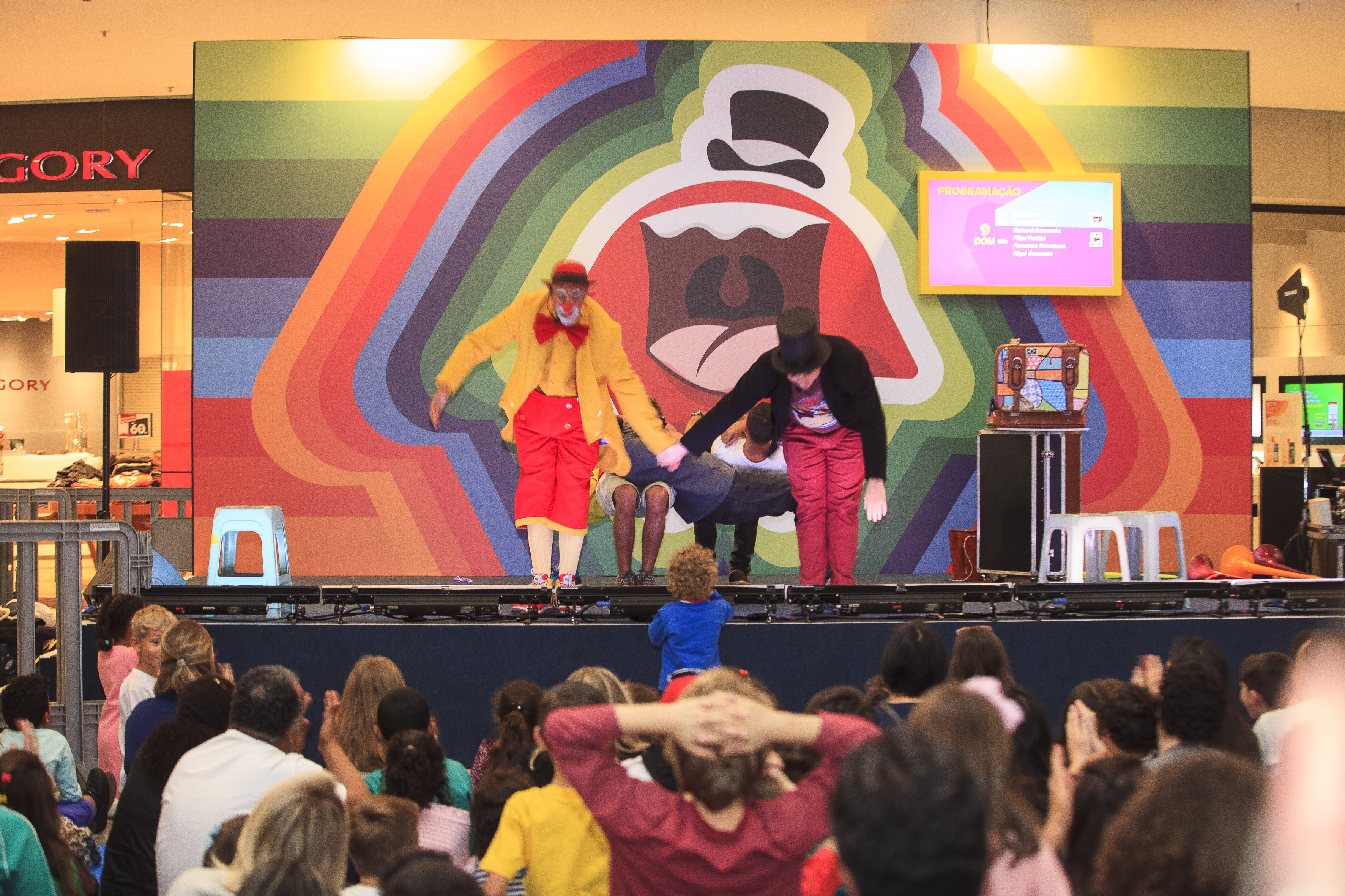 Festival Risadaria tem atrações grátis para as crianças