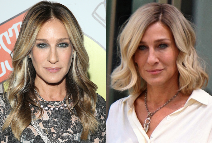 Sarah Jessica Parker muda o visual e aposta no corte chanel