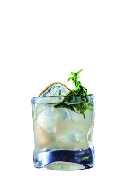 Drinque: basil mash