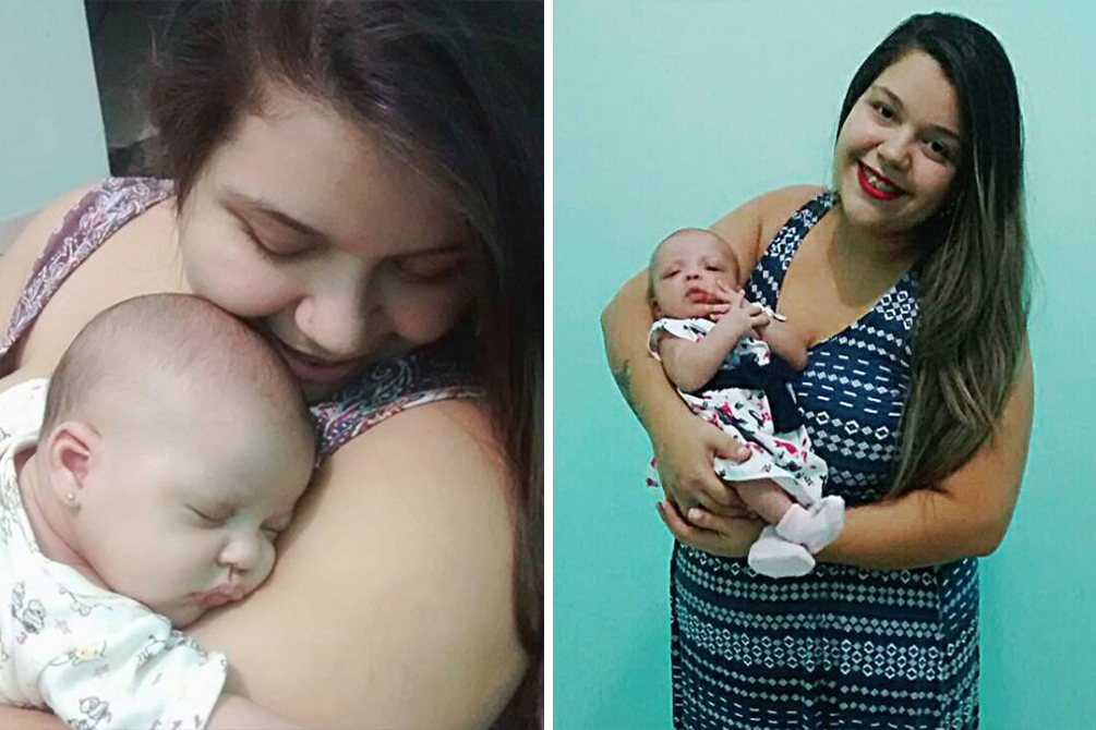 Bebê abraça mãe após parto e vídeo chama atenção no Facebook