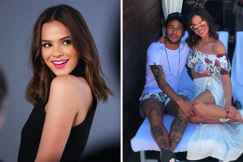 Neymar Jr. curte homenagem de Xuxa Meneghel para Bruna Marquezine