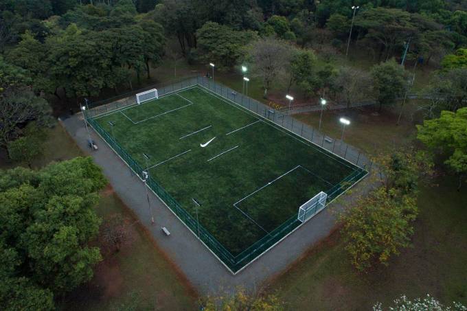 Campo de futebol Parque Ibirapuera