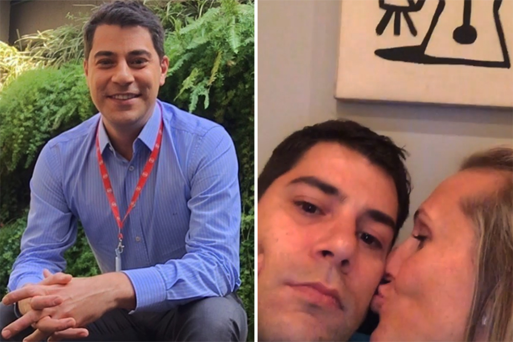 Mulher de Evaristo Costa responde fã em publicação no Instagram