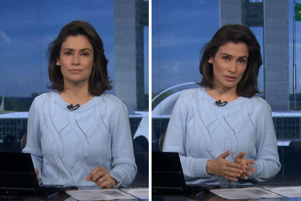 Falha no “Jornal Nacional” desta quarta (16) chama atenção