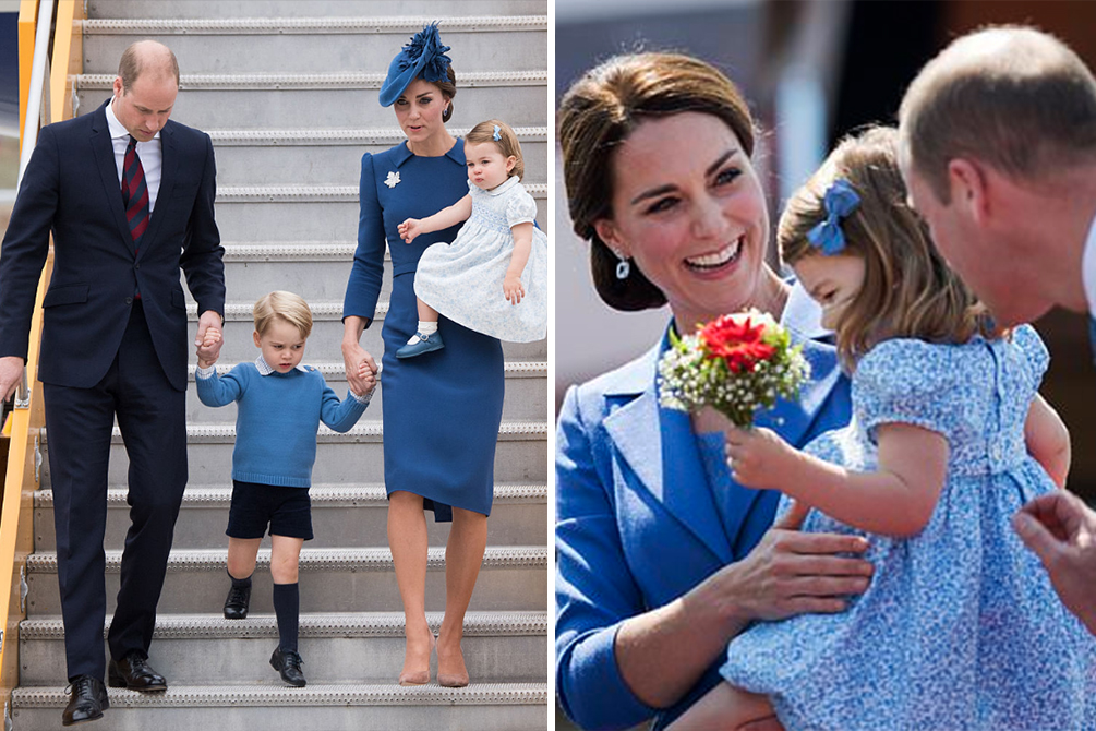 Por que a família real sempre leva uma mesma roupa em viagens?