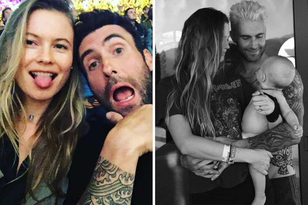 Adam Levine e Behati Prinsloo estão esperando o segundo filho