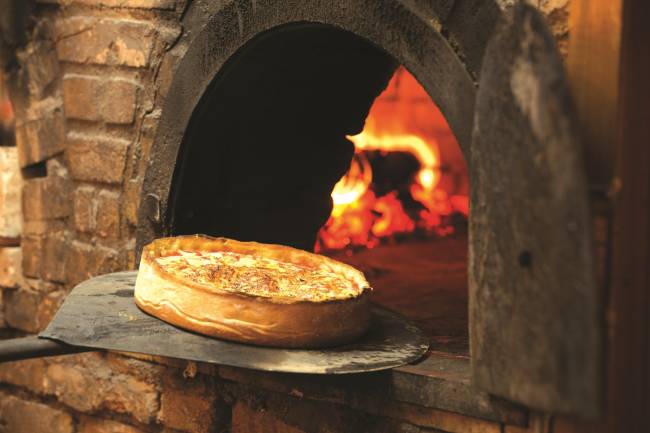 a casa da pizza estufada