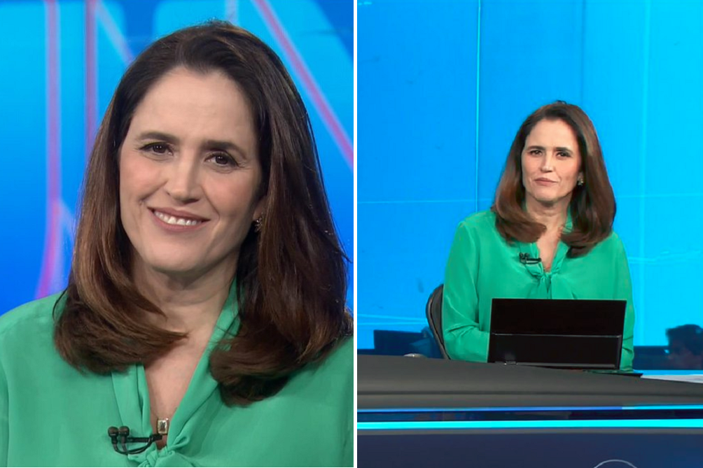 Na Globo há 26 anos, apresentadora estreia no 'Jornal Nacional' | VEJA SÃO  PAULO