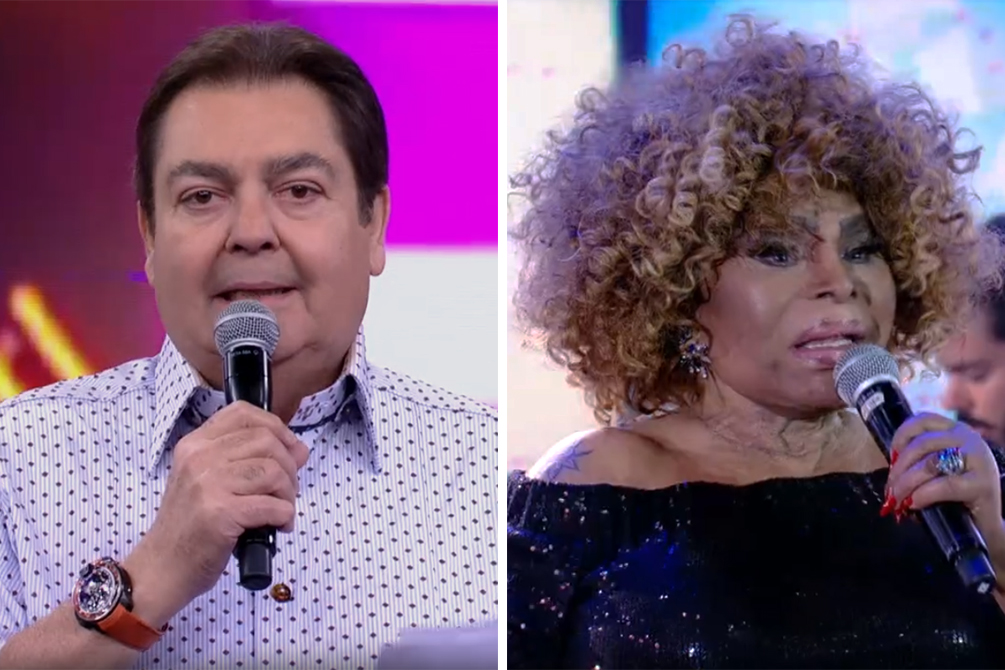 “Brincadeira” de Fausto Silva com Elza Soares provoca polêmica