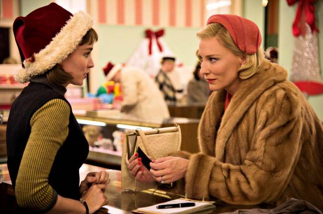 Rooney Mara e Cate Blanchett no filme "Carol", de Todd Haynes.