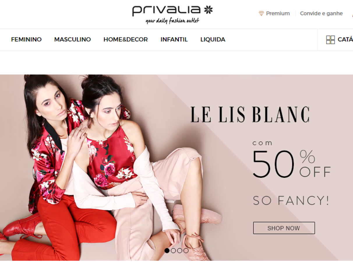 Privalia o outlet on line multimarcas com descontos de at 70